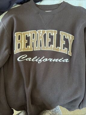 Berkeley California Brown Crewneck Sweatshirt